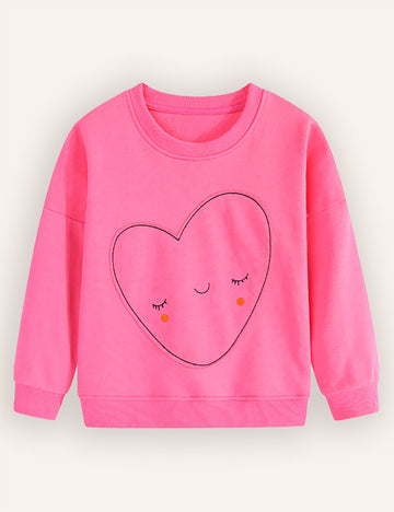 Big Heart Cute Sweatshirt